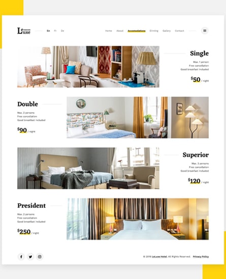 dịch vụ thiết kế website giới thiệu khách sạn